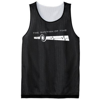 The Rhythm of Time Mesh Reversible Basketball Jersey Tank