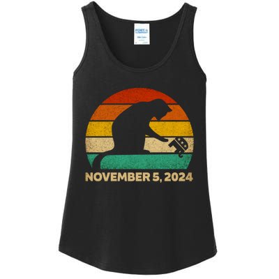 The Revenge Of The Cat November 5 2024 Ladies Cats Kamala Ladies Essential Tank