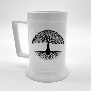 Tree Roots Of Life Cool Mother Earth Day Gift Nature Lover Gift Beer Stein