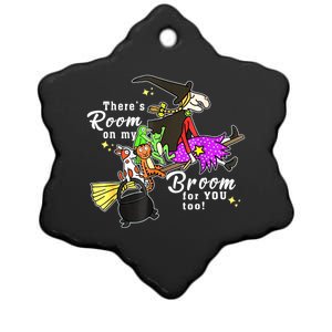 ThereS Room On My Broom For You Too Teacher Halloween Ceramic Star Ornament