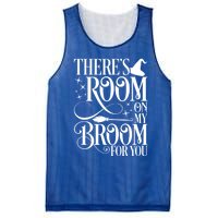 ThereS Room On My Broom For You Funny Witch Halloween Gift Mesh Reversible Basketball Jersey Tank