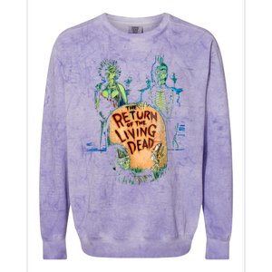 The Returns Of The Living Deads Colorblast Crewneck Sweatshirt