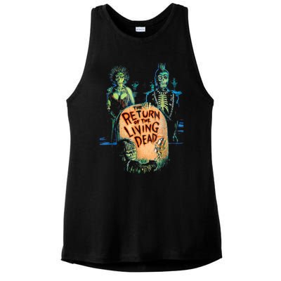 The Returns Of The Living Deads Ladies PosiCharge Tri-Blend Wicking Tank