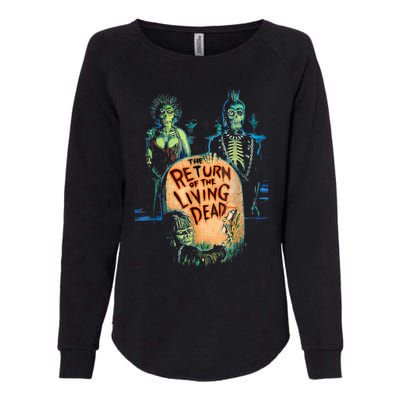 The Returns Of The Living Deads Womens California Wash Sweatshirt