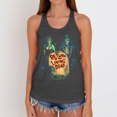 The Returns Of The Living Deads Women's Knotted Racerback Tank