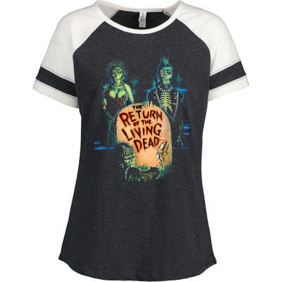 The Returns Of The Living Deads Enza Ladies Jersey Colorblock Tee