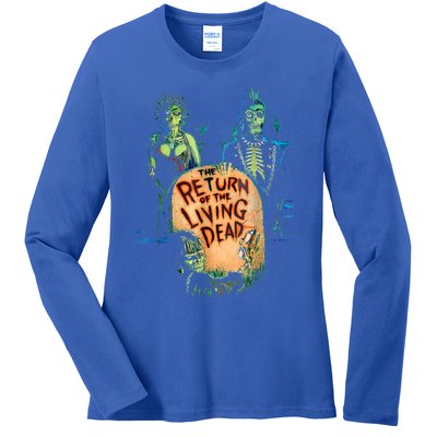 The Returns Of The Living Deads Ladies Long Sleeve Shirt