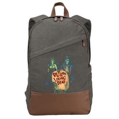 The Returns Of The Living Deads Cotton Canvas Backpack