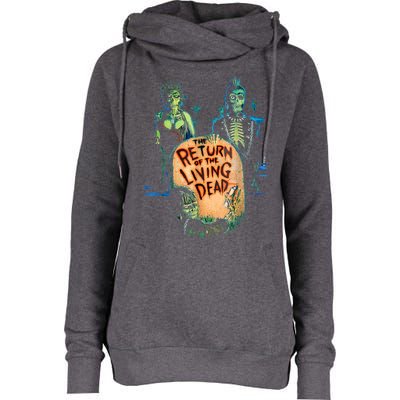 The Returns Of The Living Deads Womens Funnel Neck Pullover Hood