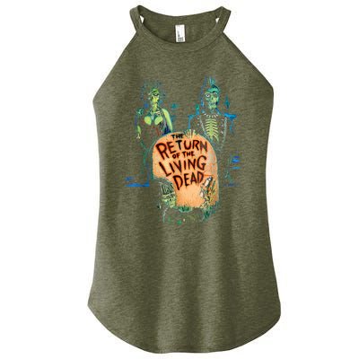 The Returns Of The Living Deads Women's Perfect Tri Rocker Tank