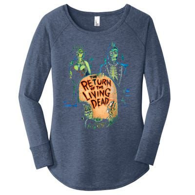 The Returns Of The Living Deads Women's Perfect Tri Tunic Long Sleeve Shirt