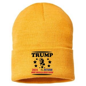 The Return Of Trump Sustainable Knit Beanie