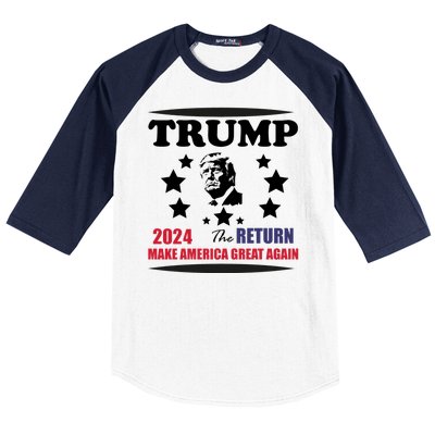 The Return Of Trump Baseball Sleeve Shirt