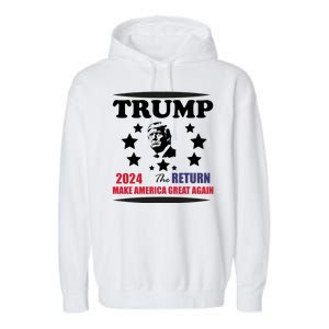 The Return Of Trump Garment-Dyed Fleece Hoodie