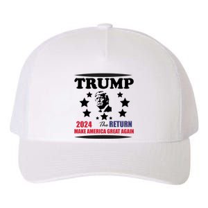 The Return Of Trump Yupoong Adult 5-Panel Trucker Hat