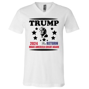 The Return Of Trump V-Neck T-Shirt