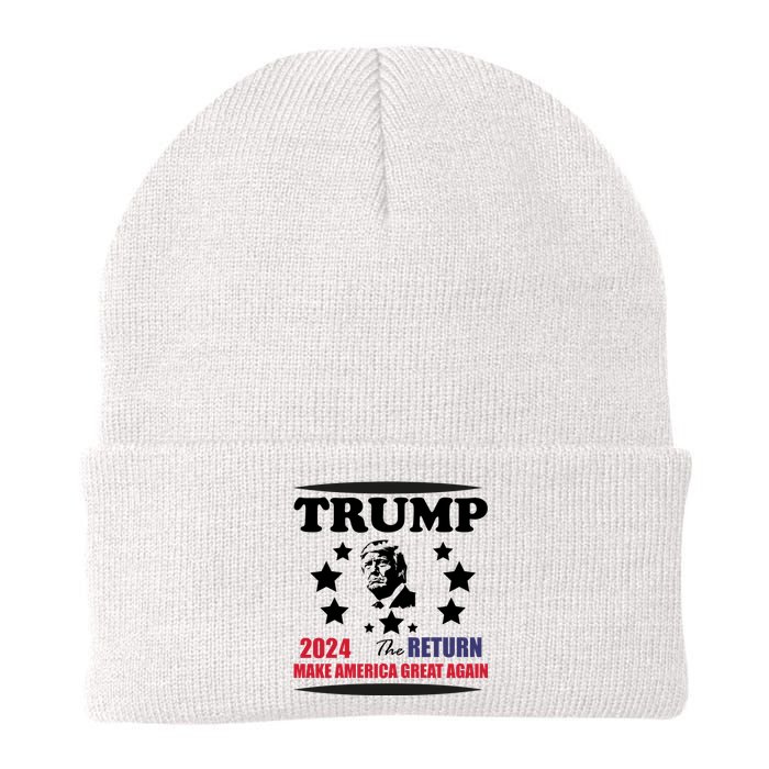 The Return Of Trump Knit Cap Winter Beanie