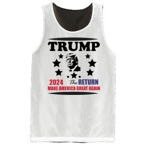 The Return Of Trump Mesh Reversible Basketball Jersey Tank