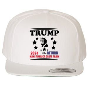 The Return Of Trump Wool Snapback Cap