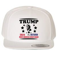 The Return Of Trump Wool Snapback Cap