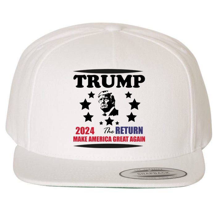 The Return Of Trump Wool Snapback Cap