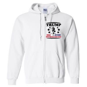 The Return Of Trump Full Zip Hoodie