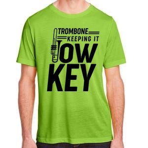 Trombone Keeping It Low Key Adult ChromaSoft Performance T-Shirt