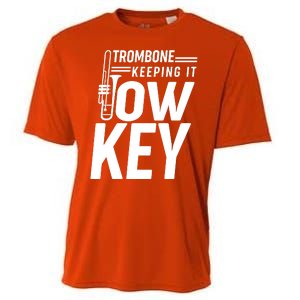 Trombone Keeping It Low Key Cooling Performance Crew T-Shirt