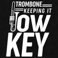 Trombone Keeping It Low Key Ladies PosiCharge Tri-Blend Wicking Tank