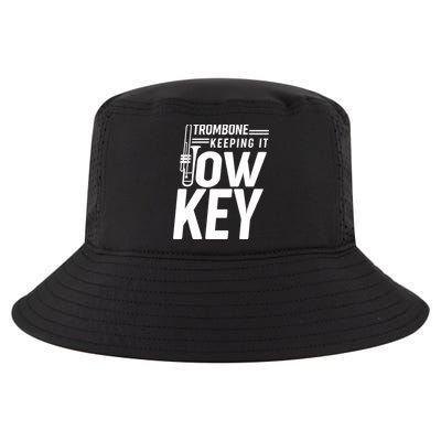 Trombone Keeping It Low Key Cool Comfort Performance Bucket Hat