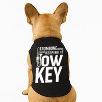 Trombone Keeping It Low Key Doggie Tank