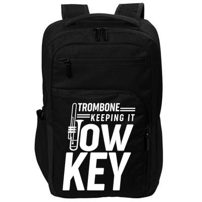 Trombone Keeping It Low Key Impact Tech Backpack