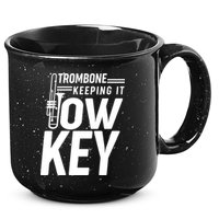 Trombone Keeping It Low Key 15oz Campfire Ceramic Mug