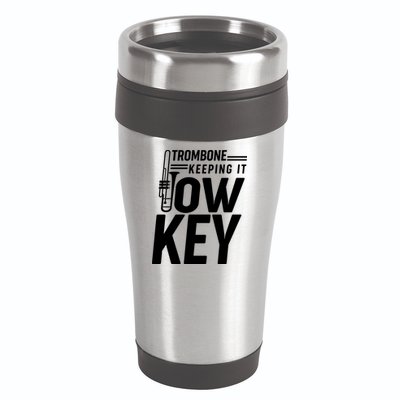 Trombone Keeping It Low Key 16oz Travel Tumbler