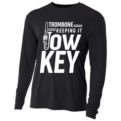 Trombone Keeping It Low Key Cooling Performance Long Sleeve Crew