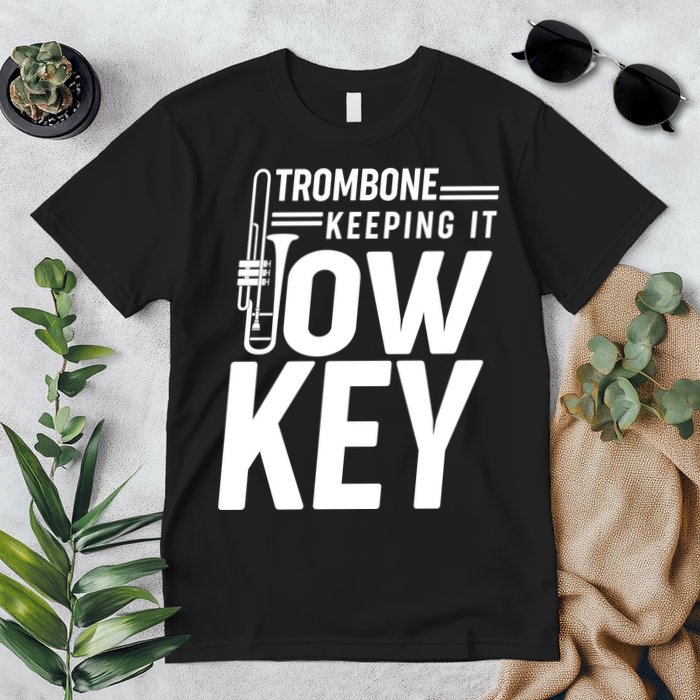 Trombone Keeping It Low Key Premium T-Shirt