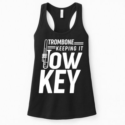 Trombone Keeping It Low Key Womens Tank Top