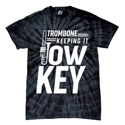 Trombone Keeping It Low Key Tie-Dye T-Shirt