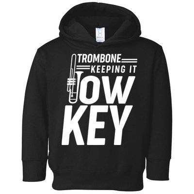 Trombone Keeping It Low Key Toddler Hoodie