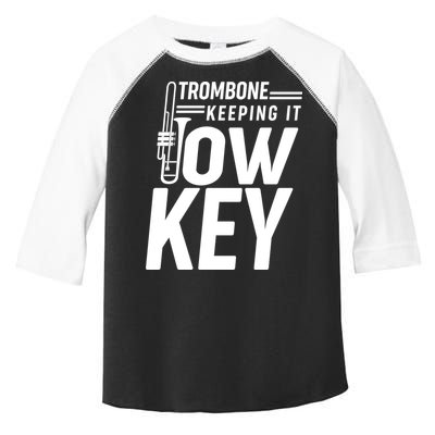 Trombone Keeping It Low Key Toddler Fine Jersey T-Shirt