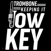 Trombone Keeping It Low Key Toddler T-Shirt