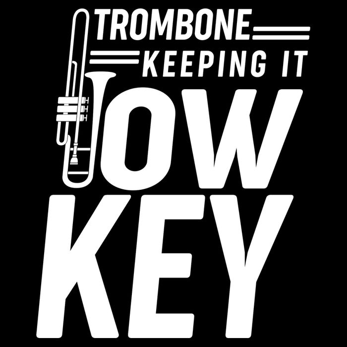 Trombone Keeping It Low Key Wool Snapback Cap
