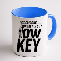 Trombone Keeping It Low Key Mug