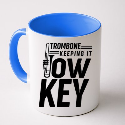 Trombone Keeping It Low Key Mug