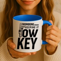 Trombone Keeping It Low Key Mug