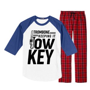 Trombone Keeping It Low Key Raglan Sleeve Pajama Set