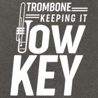 Trombone Keeping It Low Key Cotton Canvas Backpack