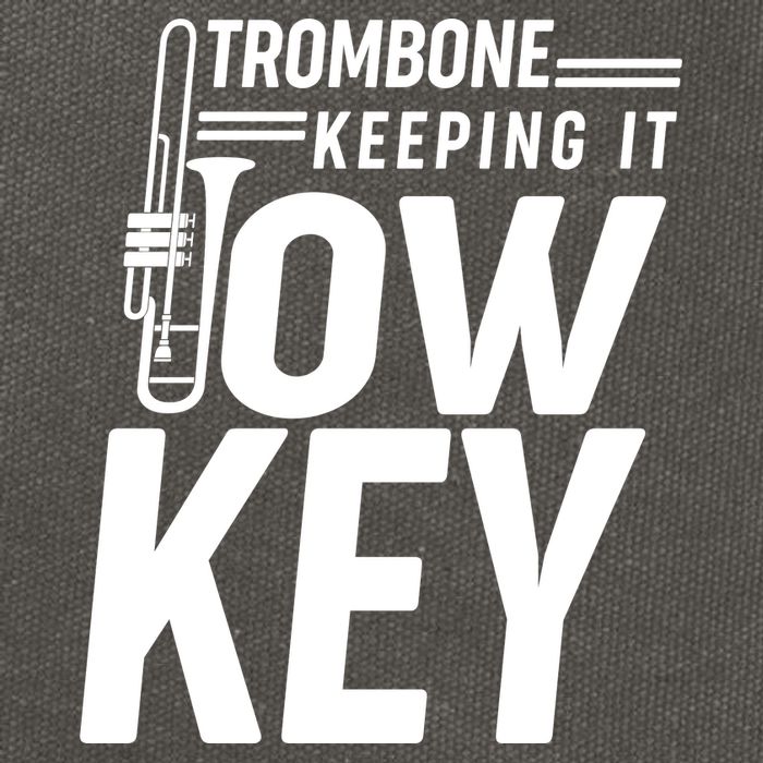 Trombone Keeping It Low Key Cotton Canvas Backpack