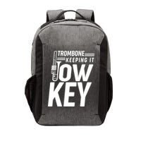 Trombone Keeping It Low Key Vector Backpack