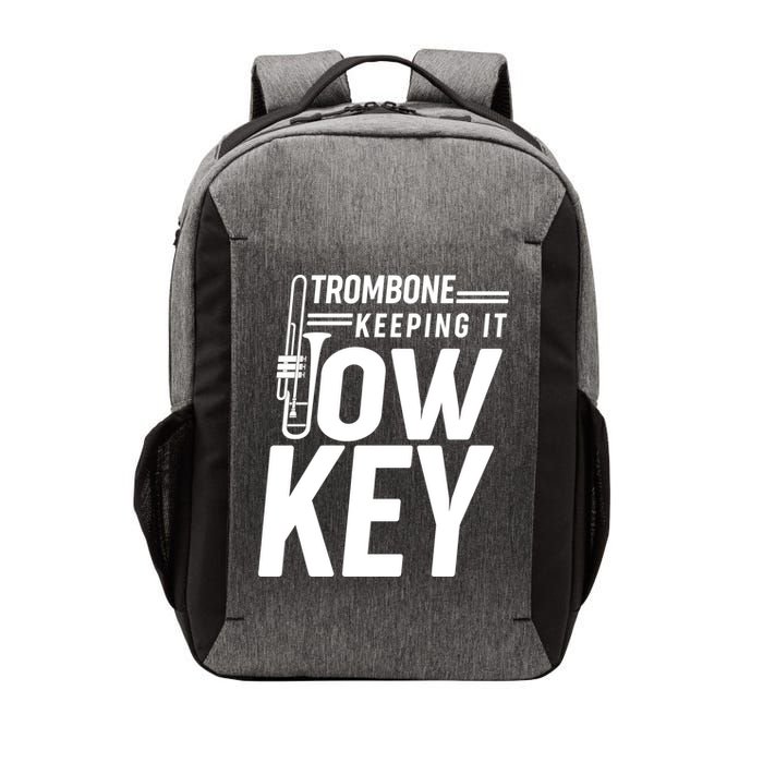 Trombone Keeping It Low Key Vector Backpack